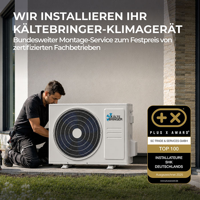 Montage Monosplit Klimaanlage