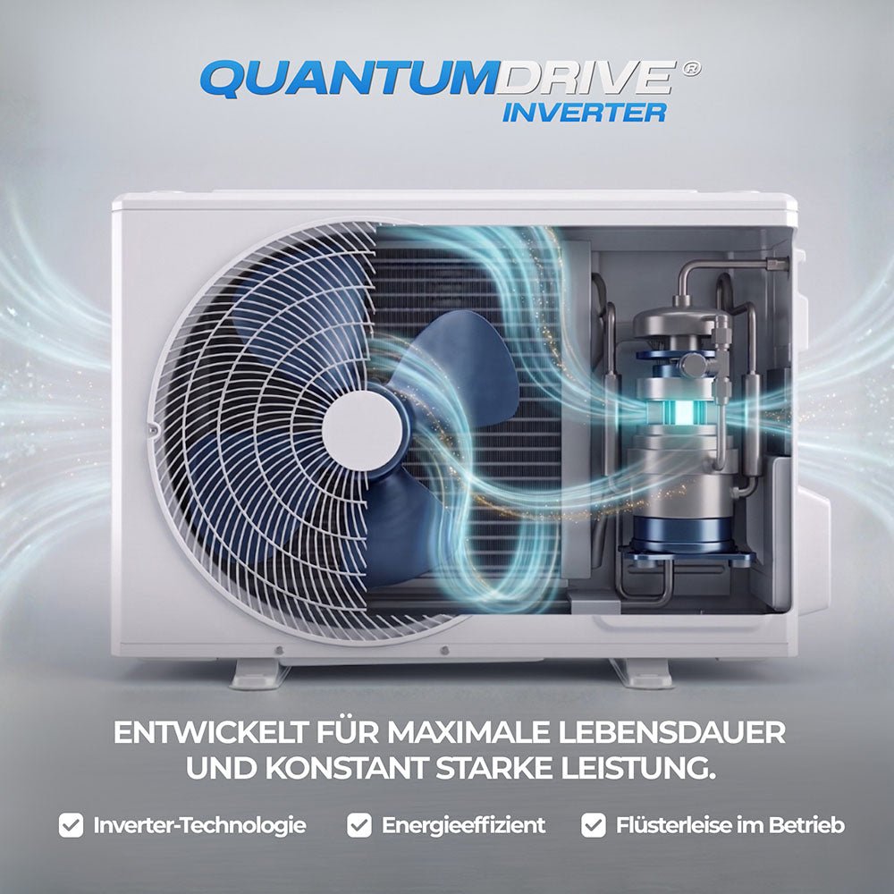 Kältebringer® Split Klimaanlage Quick Connect 18.000 BTU (5,3kW) Komplettset