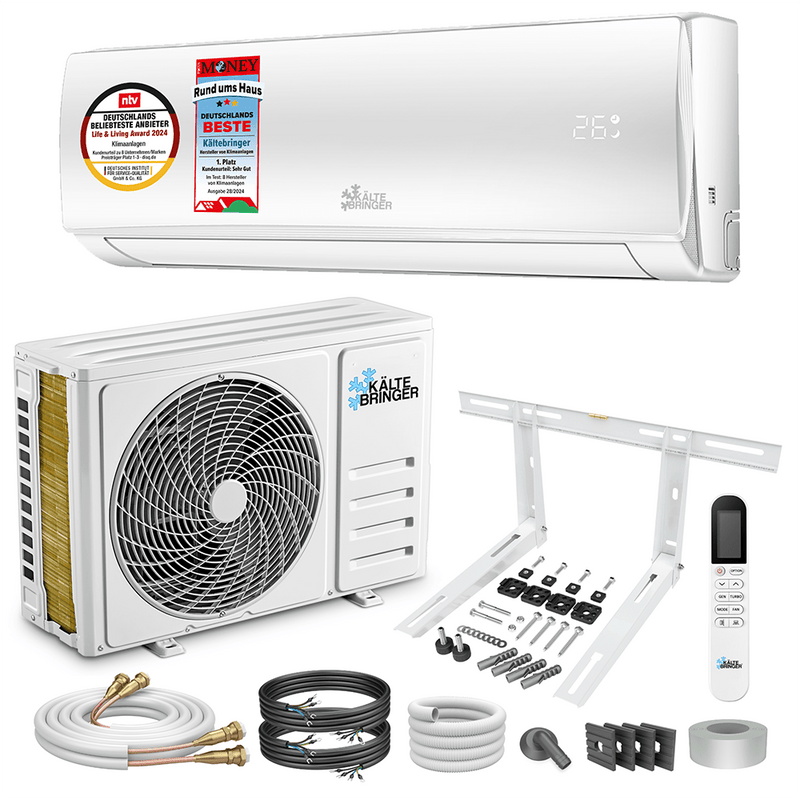 Kältebringer® Split Klimaanlage Quick Connect 18.000 BTU (5,1kW) Komplettset