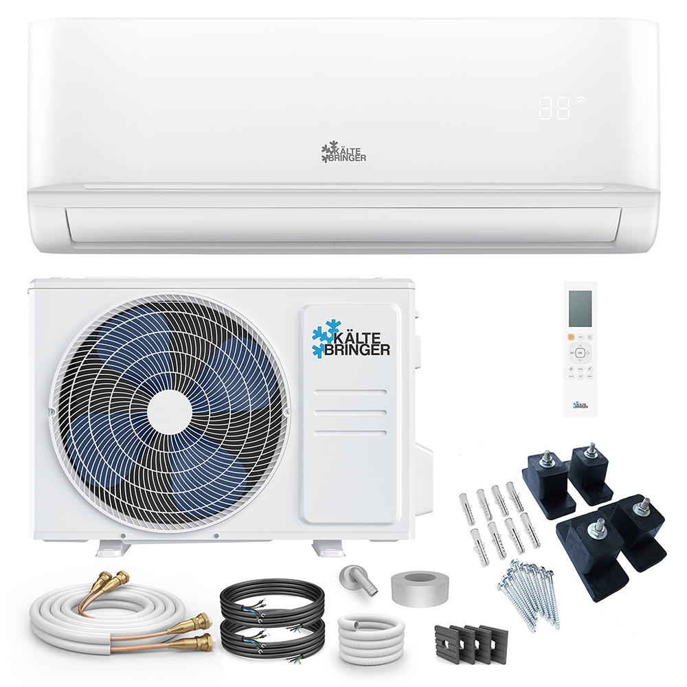 Kältebringer® Split Klimaanlage Quick Connect 12.000 BTU (3,5kW) Komplettset